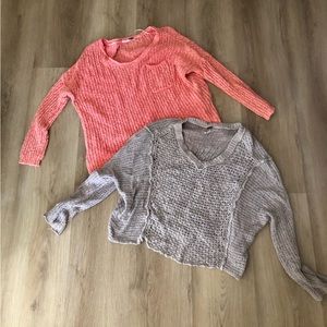 Free People Knit Top Bundle